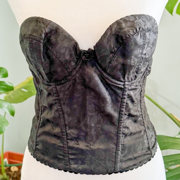 Sears Other - Elegant Black Strapless Corset